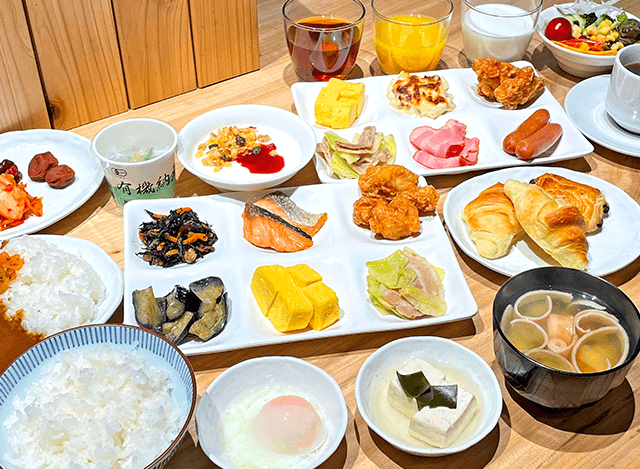 從4月1日起,minori de bar的早餐將改為自助餐形式!