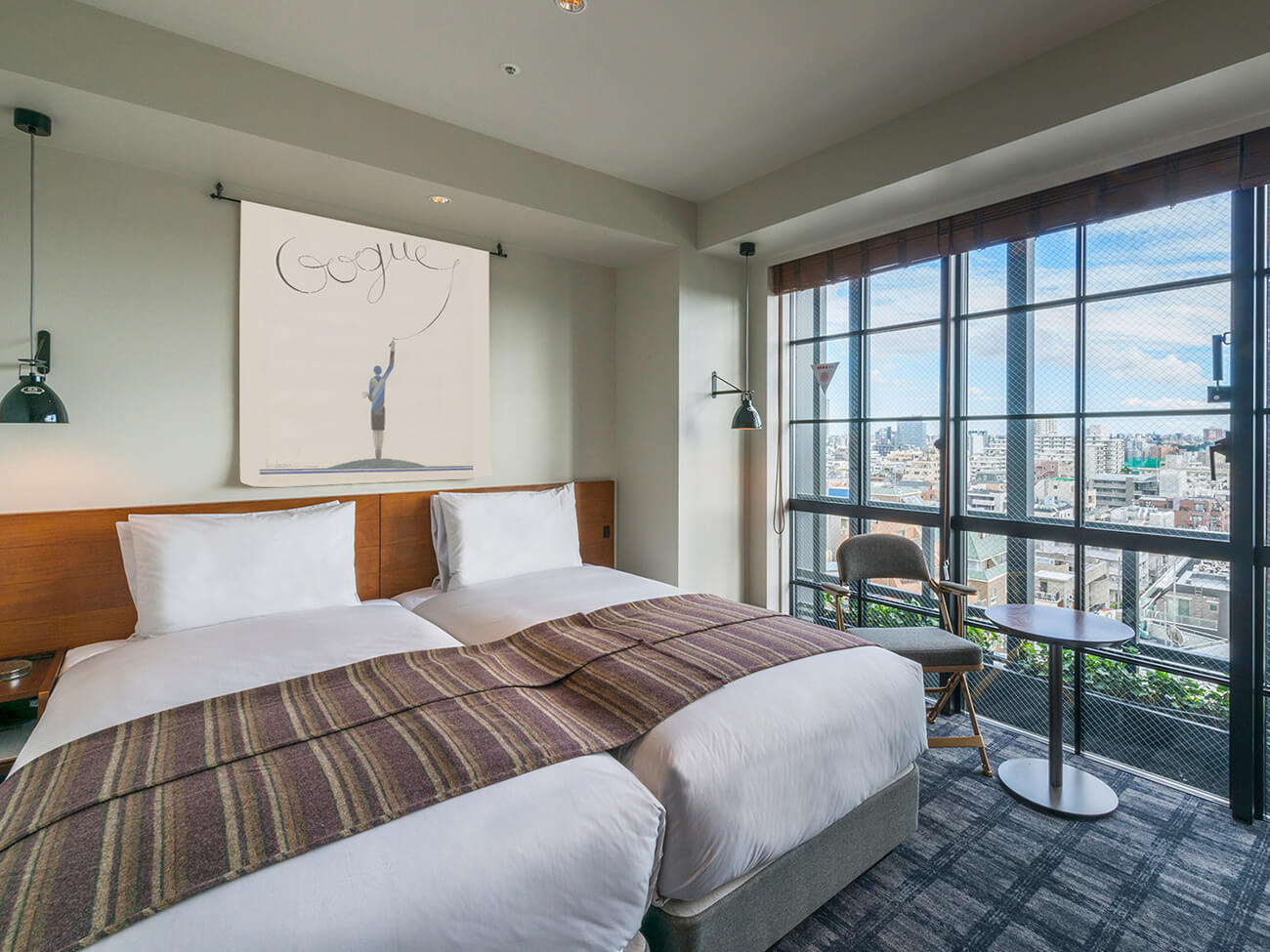 豪華好萊塢雙床（無菸房）