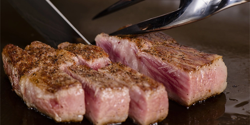 Ginza Steak，A5級黑毛和牛