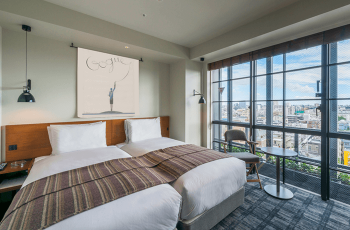 豪華好萊塢雙床（無菸房）