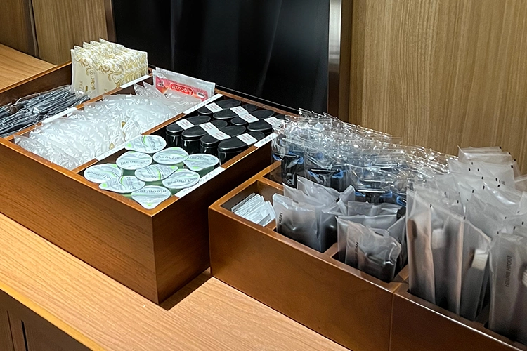 豐富的洗漱用品