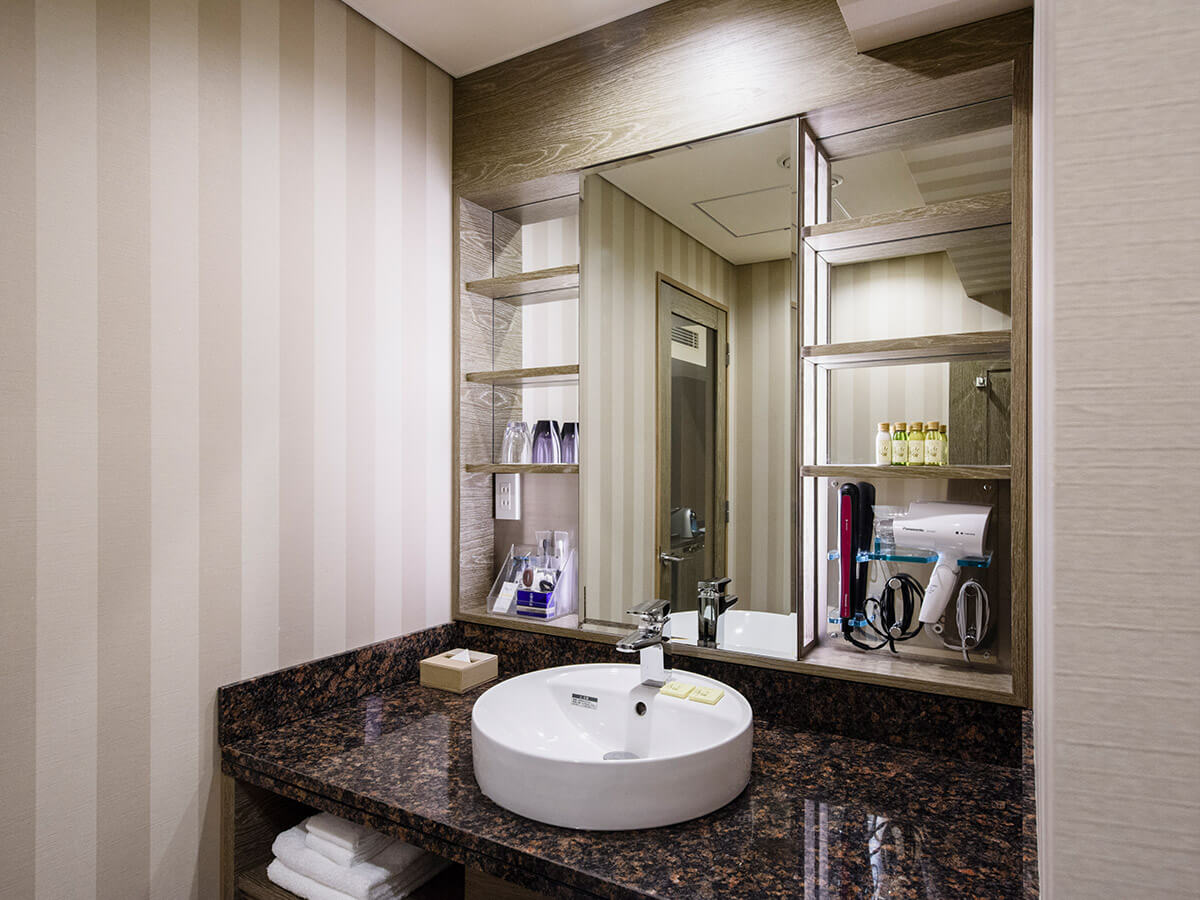 豪華雙床（吸煙/非吸煙）/盥洗台