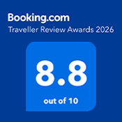 連續5年榮獲!Booking.com“旅行者評論獎2026”!