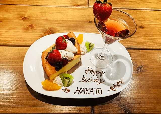 オプション／チーズケーキプレート